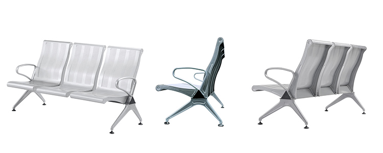 鋼機(jī)場(chǎng)椅/等候椅-SJ709L(圖1) undefined